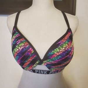 Victoria's Secret  Rainbow Push-up Bra